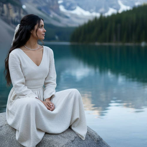 Luce Argento Collana con strass color argento