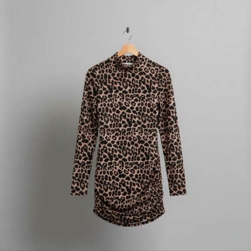 Abito Mini Leopardato 