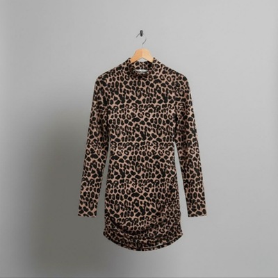 Abito Mini Leopardato 